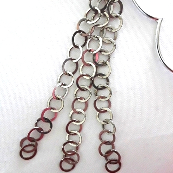 CHARMING SILVER HEART NECKLACE - Picture 5 of 8